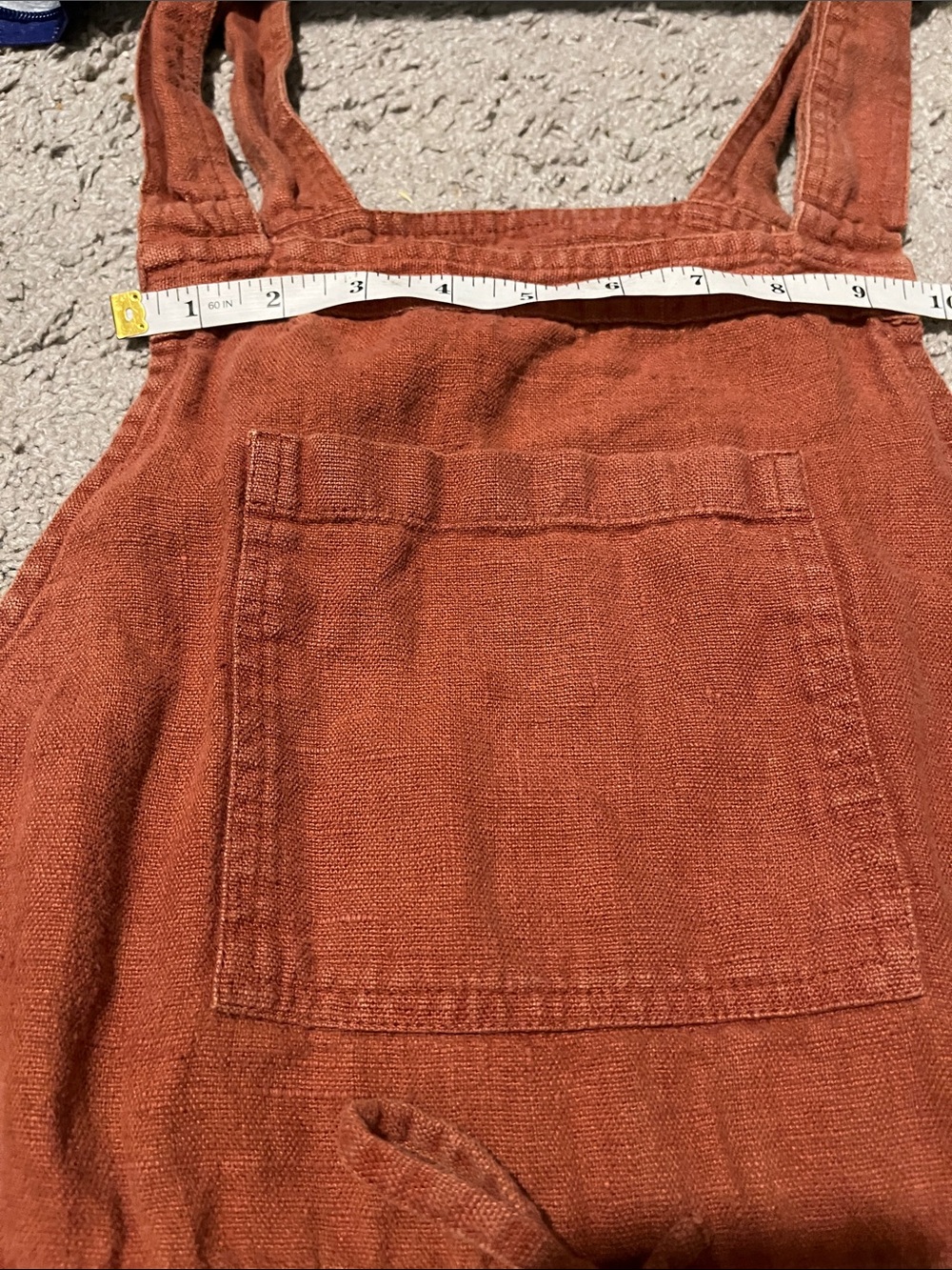 Not Perfect Linen Everest 100% Linen Jumpsuit Coastal Bohemian Minimalist - Picture 14 of 14